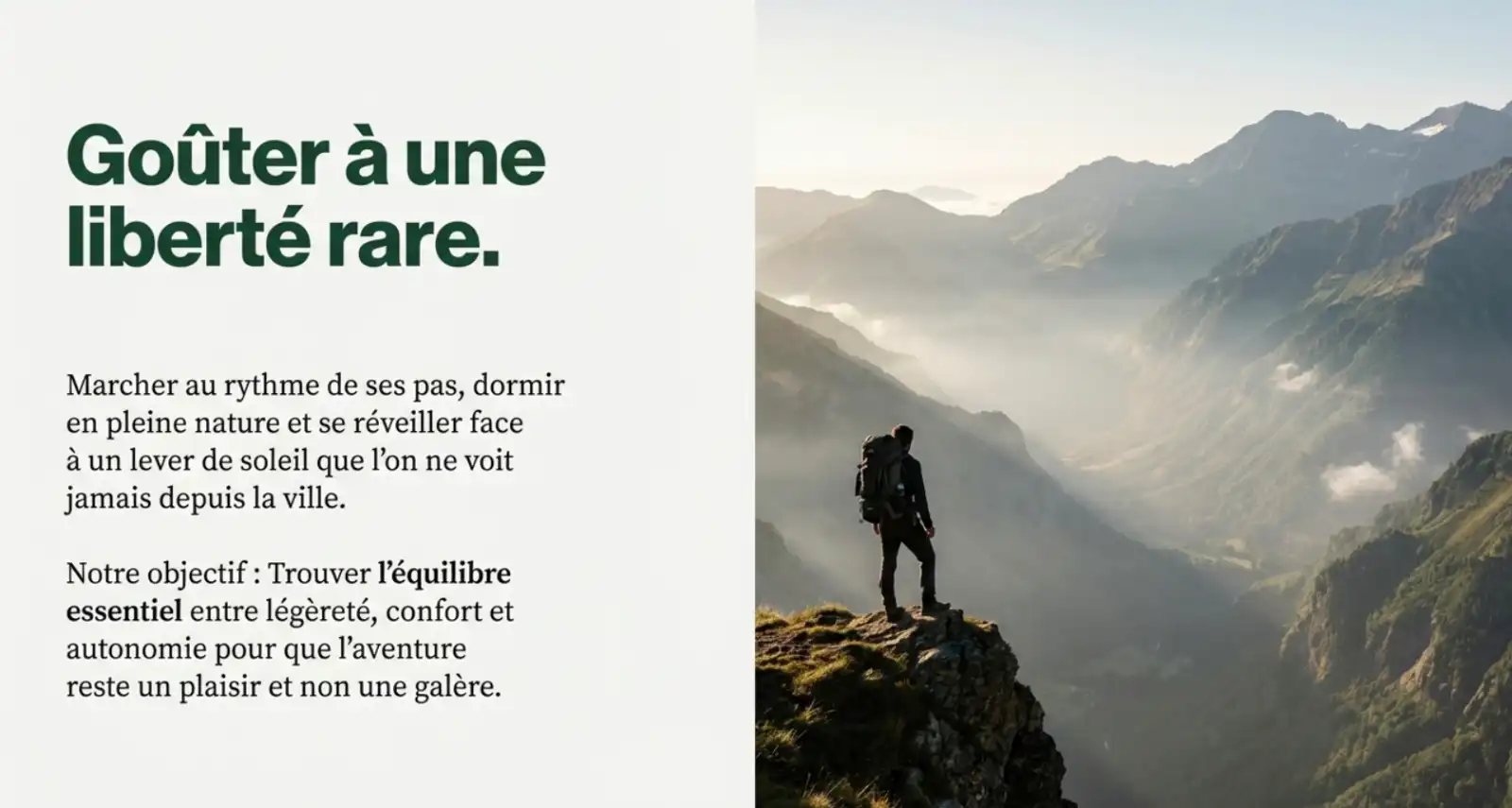 Matériel essentiel pour une rando-bivouac de 2–3 jours 